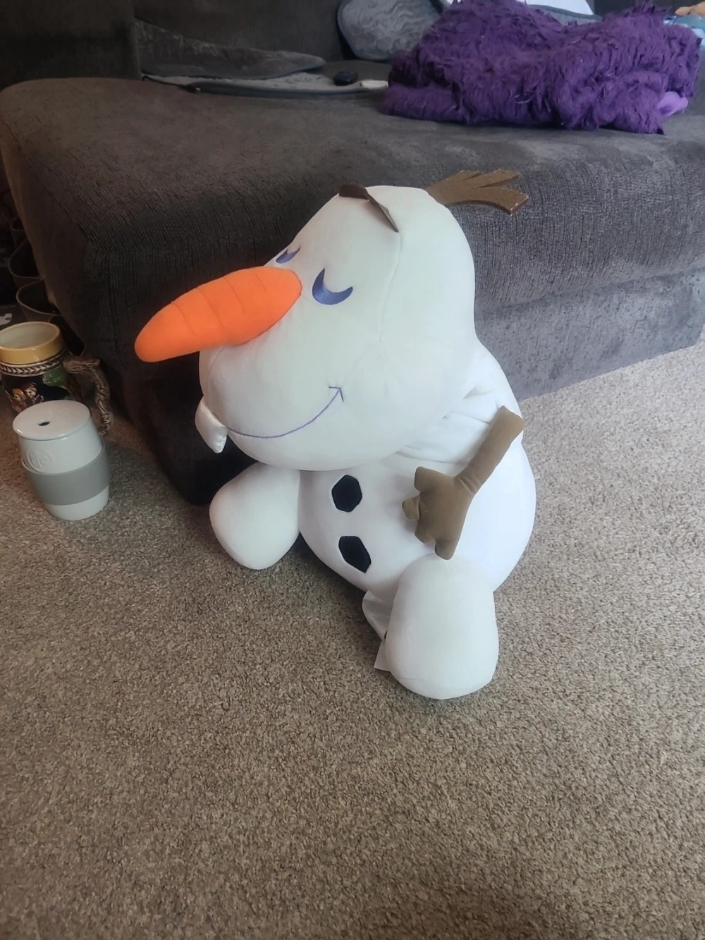Disney White Plush Tagged Character